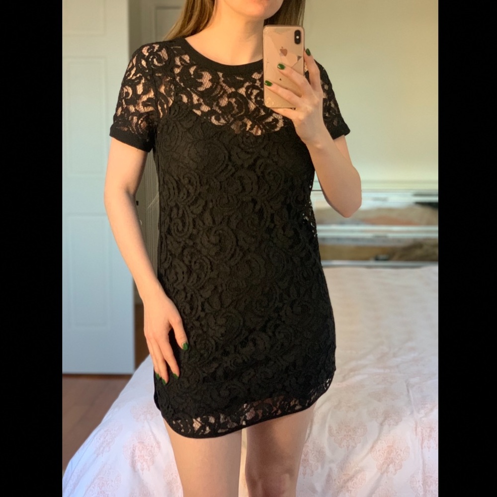 Michael Kors Lace Slip Dress